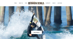 Desktop Screenshot of banzaibowls.com